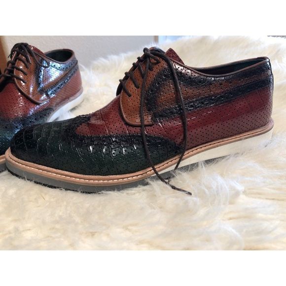 S’Baker Leather Derby Shoes main image 7